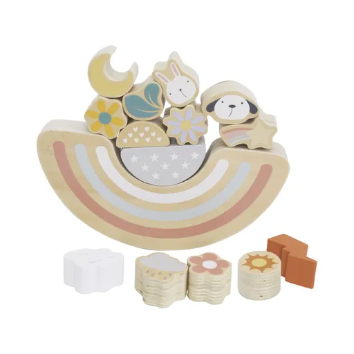 BABU - Balanční dřevěná hra PES a KOČKA