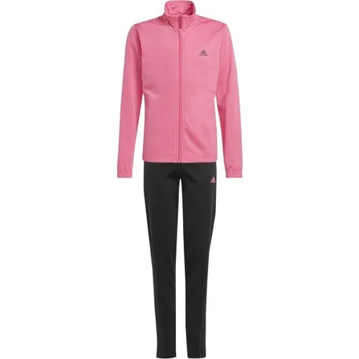 adidas ESSENTIALS BIG LOGO TRACK SUIT Dívčí tepláková souprava, růžová, velikost