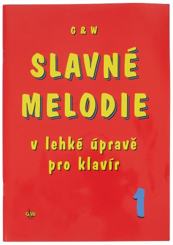 KN Slavné melodie v lehké úpravě pro klavír 1.díl