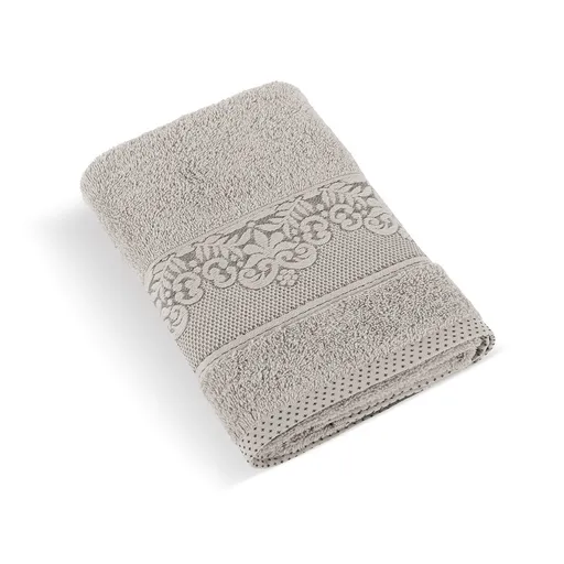 Bellatex Froté  suška kolekce Orchidea šedá, 70 x 140 cm, 70 x 140 cm