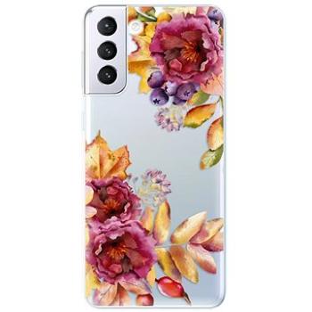 iSaprio Fall Flowers pro Samsung Galaxy S21+ (falflow-TPU3-S21p)