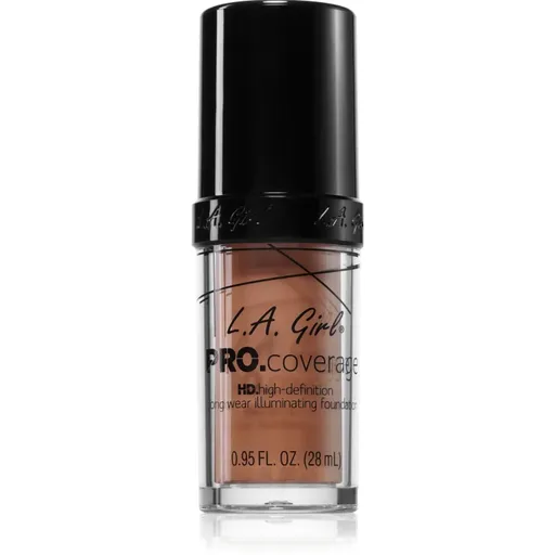 L.A. Girl Cosmetics PRO. Coverage rozjasňující tekutý make-up odstín Beige 28 ml