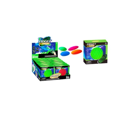 Žertovinka Fidget Amoeba - oranžový