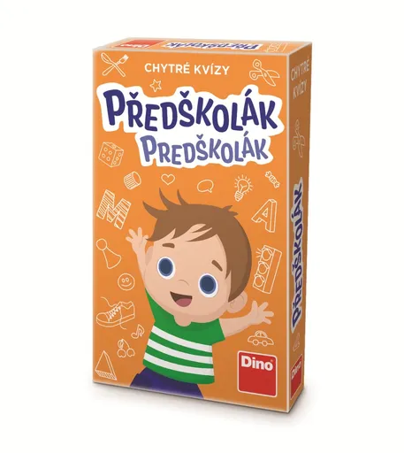 Dino Toys Chytré kvízy předškolák 60 kartiček