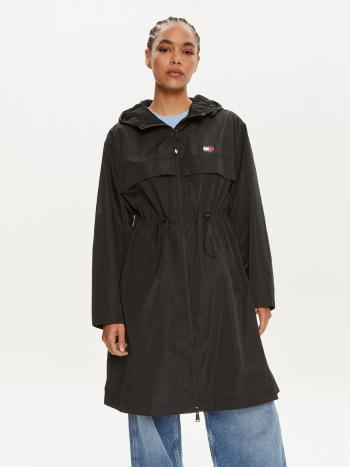 Tommy Jeans dámská černá parka  - XS (BDS)