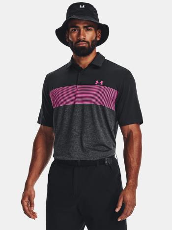 Under Armour UA Playoff 3.0 Stripe Polo triko Černá