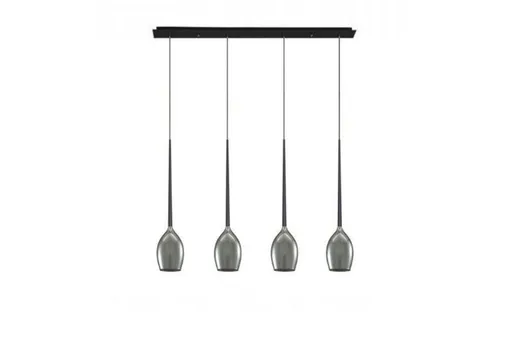 AZzardo AZ2938 závěsné svítidlo Izza 4 kouřová