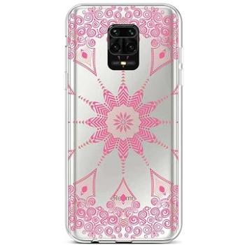 TopQ Xiaomi Redmi Note 9 Pro silikon Pink Mandala 50044 (Sun-50044)