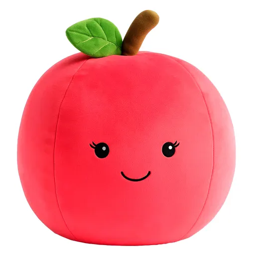 Polštářek Squish Jablko Soňa, 35 x 35 x 32 cm