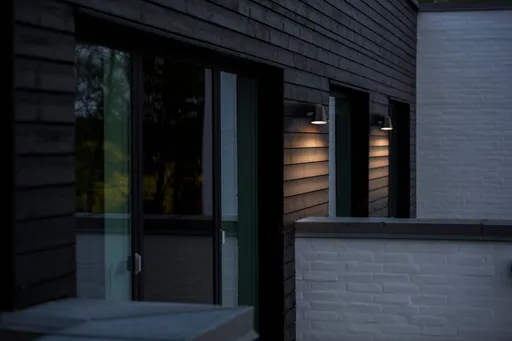 NORDLUX venkovní nástěnné svítidlo Front Single černá 46801003