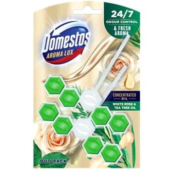 DOMESTOS Aroma Lux White Rose & Tea Tree Oil 2× 55 g (8720182068576)