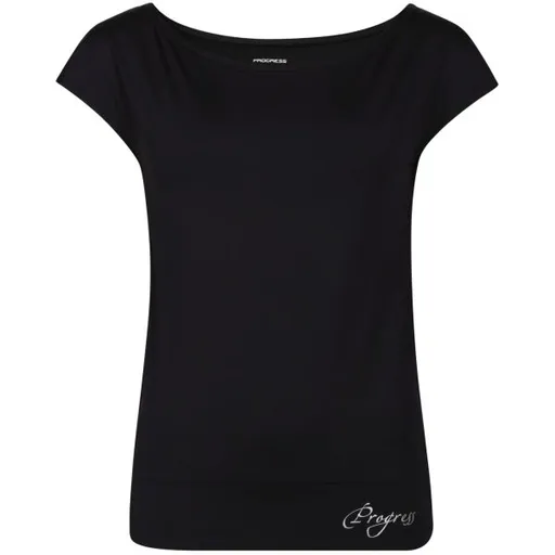 PROGRESS SIGMA Dámské sportovní triko, černá, velikost