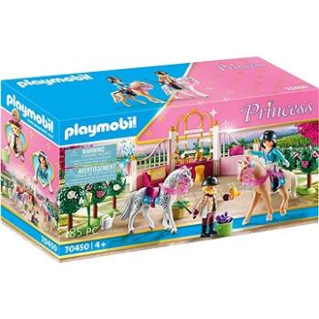 Playmobil Výuka jízdy na koni ve stáji (4008789704504)