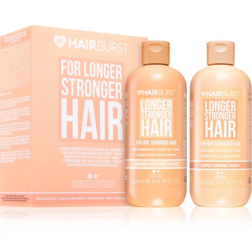 Hairburst Longer Stronger Hair Dry, Damaged Hair Set dárková sada pro suché a poškozené vlasy