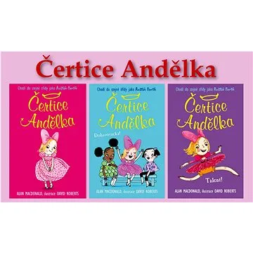 Balíček Čertice Andělka: Čertice Andělka, Dohazovačka!, Talent! (978-80-7211-610-2)