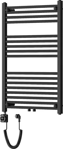 MEXEN/S Mars radiátor + topná tyč 900 x 600 mm, 400 W, černá W110-0900-600-6400-70