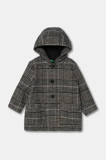 Dětský kabát s příměsí vlny United Colors of Benetton