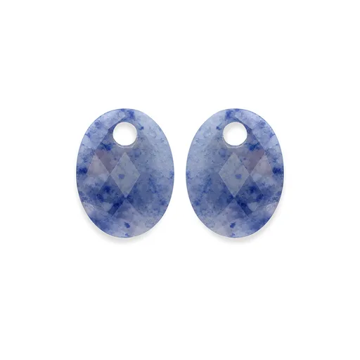 Sparkling Jewels Oválné přívěsky na náušnice z aventurinu EAGEM37-MO
