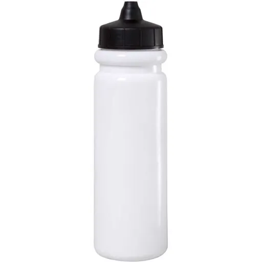 WINNWELL HOCKEY BOTTLE  800ML WITH NON-SPILL CAP WITHOUT LOGO Sportovní láhev, bílá, velikost 800 ML