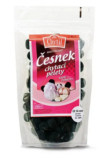 Chytil Chytací pelety s dírou 250g - Česnek 14 mm,Chytil Chytací pelety s dírou 250g - Česnek 14 mm