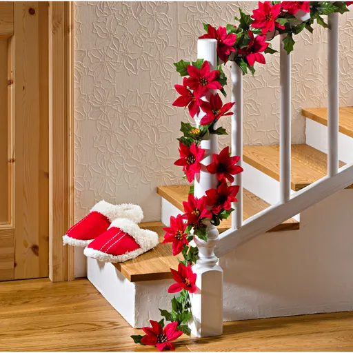 Girlanda Vánoční hvězda