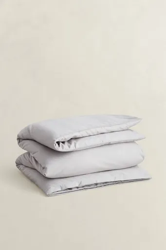 LOŽNÍ POVLEČENÍ GANT SATEEN SINGLE DUVET 140x200 MOON GREY