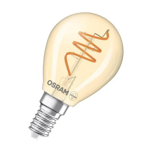 LEDVANCE Vintage 1906 Classic P 40 Spiral Filament 4.9W 922 Gold E14 4058075836563