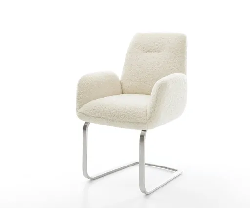 Jídelní židle Zoa-Flex plyšový manšestr béžová jídelní židle