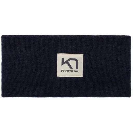 KARI TRAA ROTHE Dámská čelenka, tmavě modrá, velikost UNI
