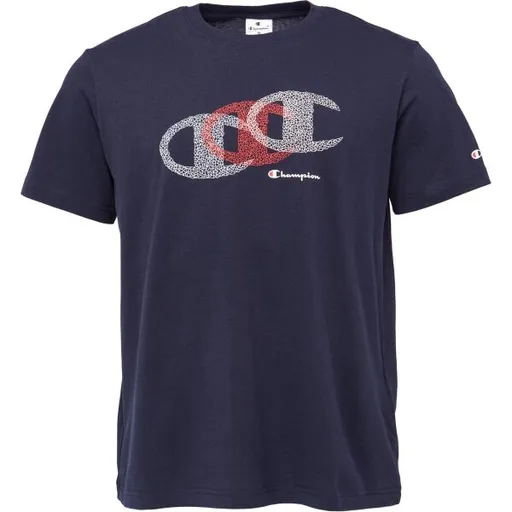 Champion LEGACY Pánské tričko, tmavě modrá, velikost