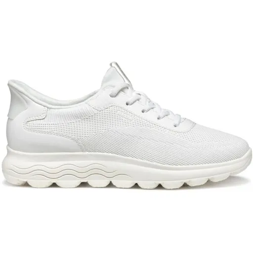 Geox D SPHERICA PLUS A Dámská volnočasová obuv, bílá, velikost