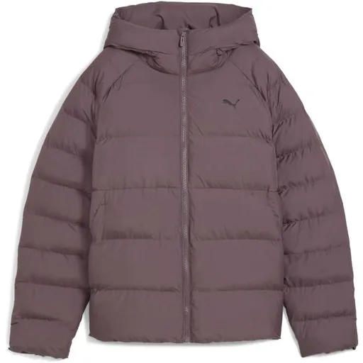 Puma MONO HOODED JACKET W Dámská zimní bunda, fialová, velikost