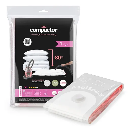 Vakuový úložný pytel Compactor Bag Aspispace XL 80 x 130 cm, XL