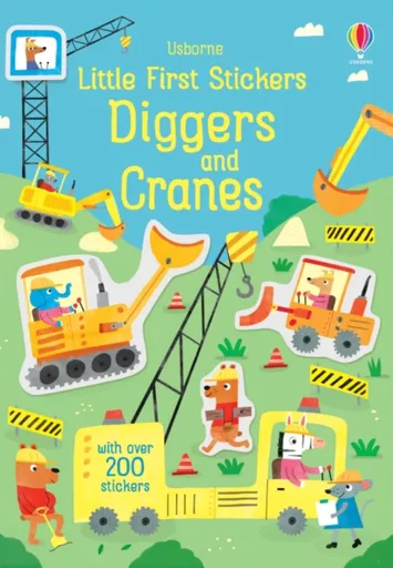 Little First Stickers Diggers and Cranes - Hannah Watson