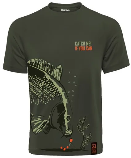 Delphin tričko catch me carp nx - l