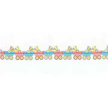 Papírová girlanda - kočárky - 300cm (5901157435675)