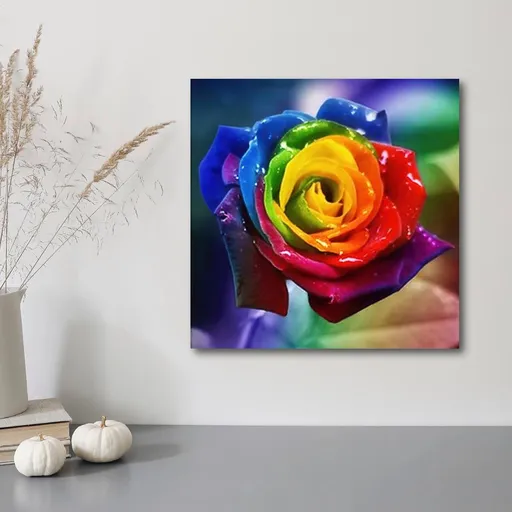 Diamantové malování Růžové barvy