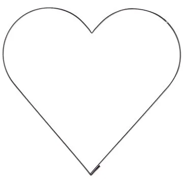 ORION Vykrajovačka nerez SRDCE 4,5x4,5cm (121201)