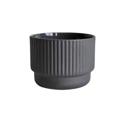 Šálek Kaffia Style Cappuccino 230 ml - tmavě šedá