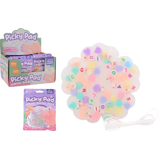 Vymáčkávací podložka s korálky