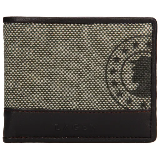 Pánská kožená peněženka Lagen Mann - hnědá