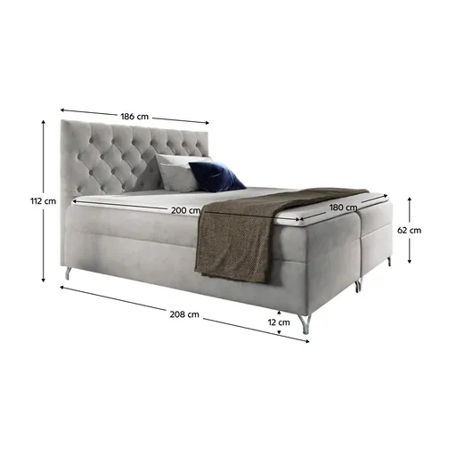 Boxspringová postel GUINEVRA 1 Tempo Kondela