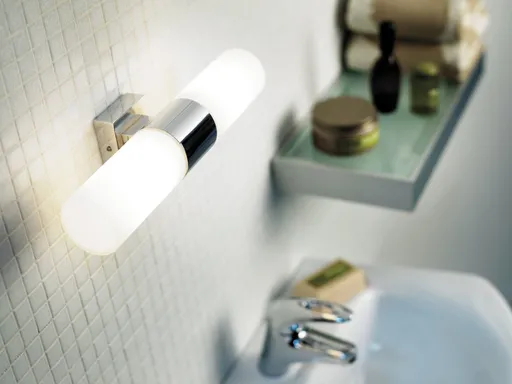 NORDLUX Tangens Double nástěnné svítidlo do koupelny chrom 17141029