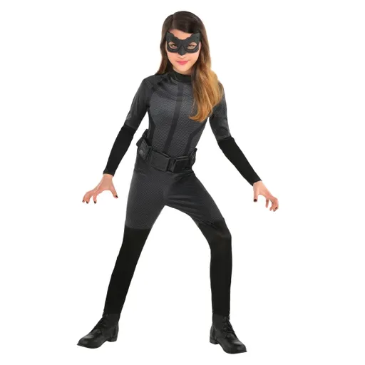 Amscan Dievčenský kostým - DC Catwoman Velikost - děti: L: 134 cm