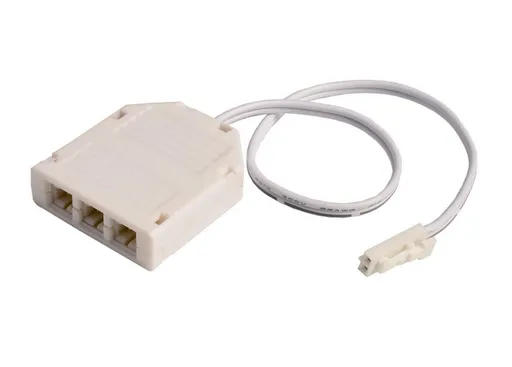 Light Impressions Deko-Light příslušenství - MINI-AMP 3-násobný rozbočovač (1x zástrčka, 3x zásuvka) 20cm, 12V/24V, max 3A, IP20 940064