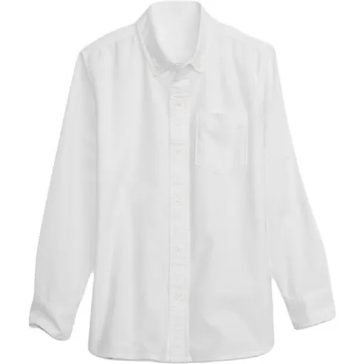 GAP OXFORD Dětská košile, bílá, velikost