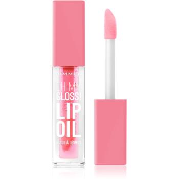 Rimmel Oh My Gloss! Lip Oil olej na rty s hydratačním účinkem odstín 001 Pink Flush 4,5 ml