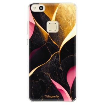 Odolné silikonové pouzdro iSaprio - Gold Pink Marble - Huawei P10 Lite