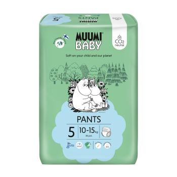 Muumi Baby Pants 5 Maxi+ 10–15 kg eko kalhotky 38 ks