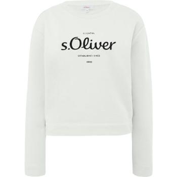 s.Oliver RL SWEATSHIRT Mikina, bílá, velikost